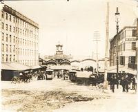 Market Street at Delaware Riverfront ca. 1894 (Library Company of Philadelphia)